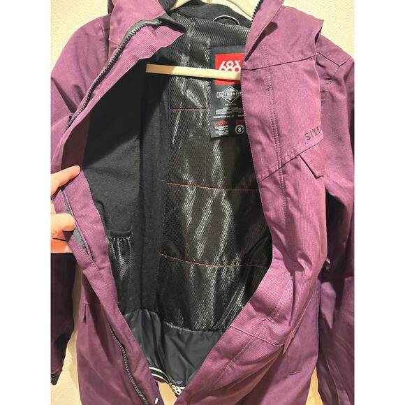 686 Women's purple Annex Insulated Jacket medium ski snowboard - Picture 5 of 7